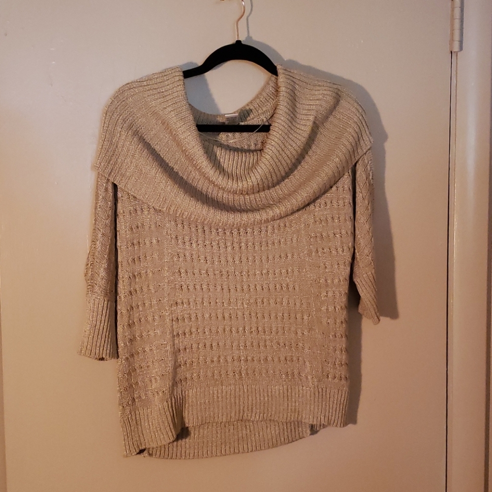 Cowl neck sweater
